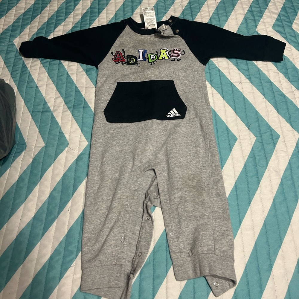Long sleeve Adidas onesie